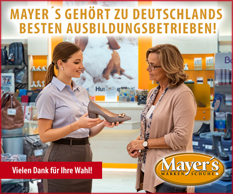 Mayer´s gehört zu Deutschlands besten Ausbildungsbetrieben